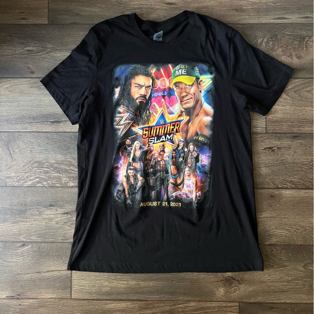 WWE Men’s Summerslam 2021 PPV Exclusive Event Shirt